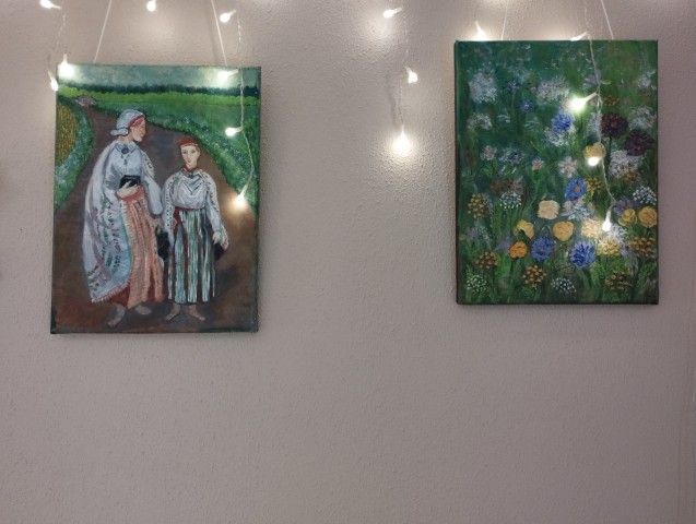 Larisas Sergejevas gleznu izstāde "'Svētki vasarā"